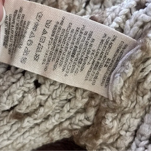 FREE PEOPLE Turn Up The Sun Speckled Toggle Button Zip Up Hooded Cardigan - Picture 13 of 15